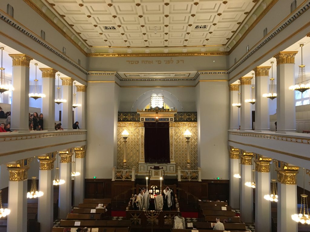בית הכנסת המרכזי בקופנהגן. צילום: יונת גרנות